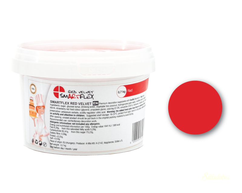Smartflex Velvet 70dkg - Piros Smartflex Velvet 70dkg - Piros