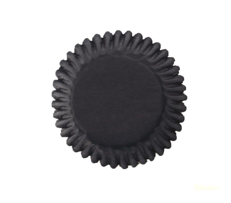 Funcakes muffinpapír - Fekete 48db