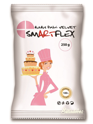 Smartflex Color Velvet massza 250g - Rózsaszín