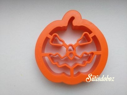 Decora halloween mintázós kiszúró 1db - Tök 2#