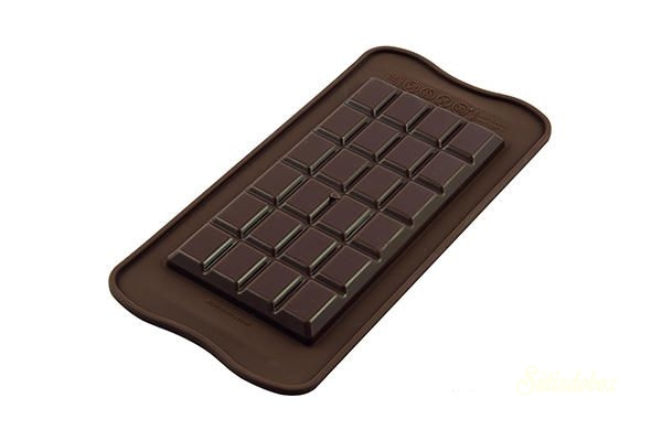 Silikomart szilikon bonbon forma - Táblás csoki