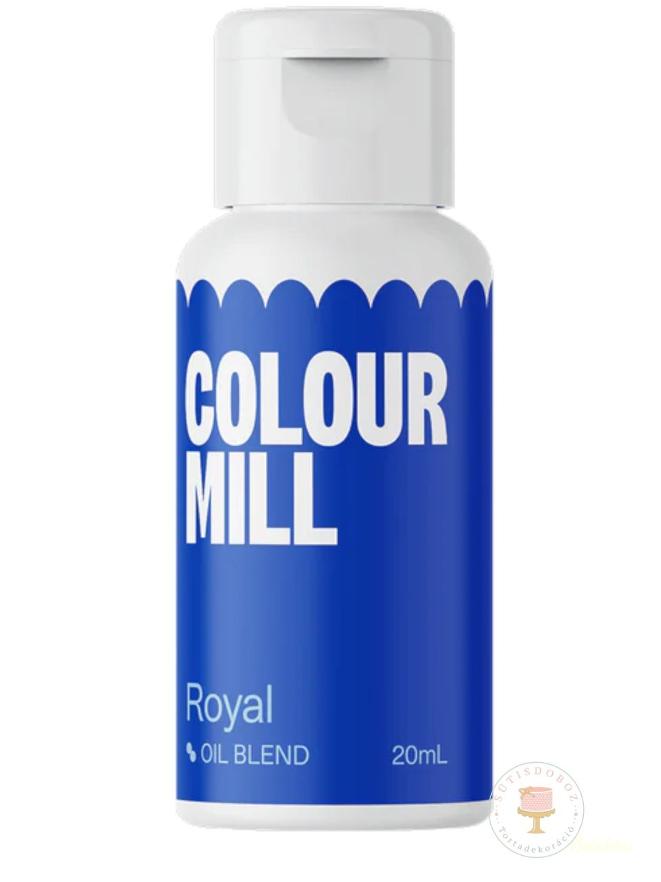 Colour Mill olaj bázisú ételfesték 20ml - Királykék