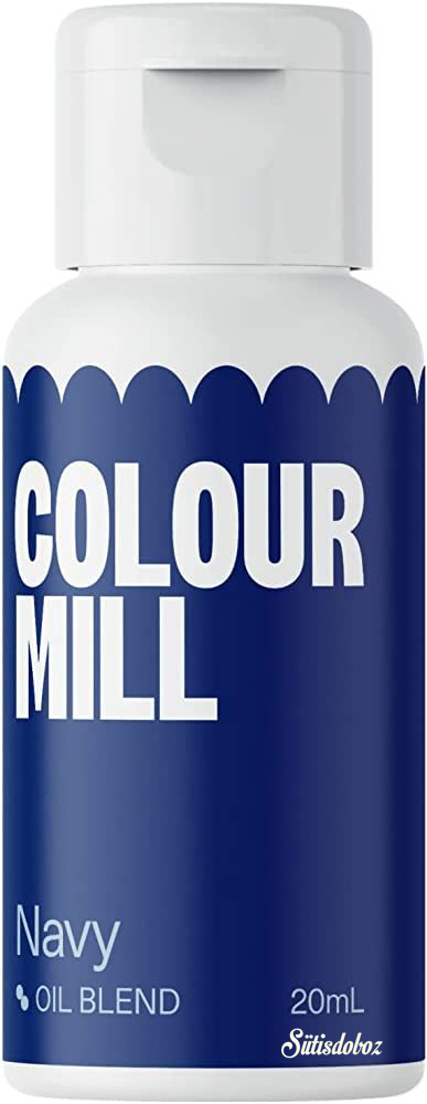 Colour Mill olaj bázisú ételfesték 20ml - Tengerészkék Navy 
