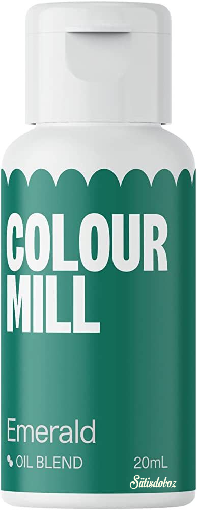 Colour Mill olaj bázisú ételfesték 20ml - Smaragd Emerald 