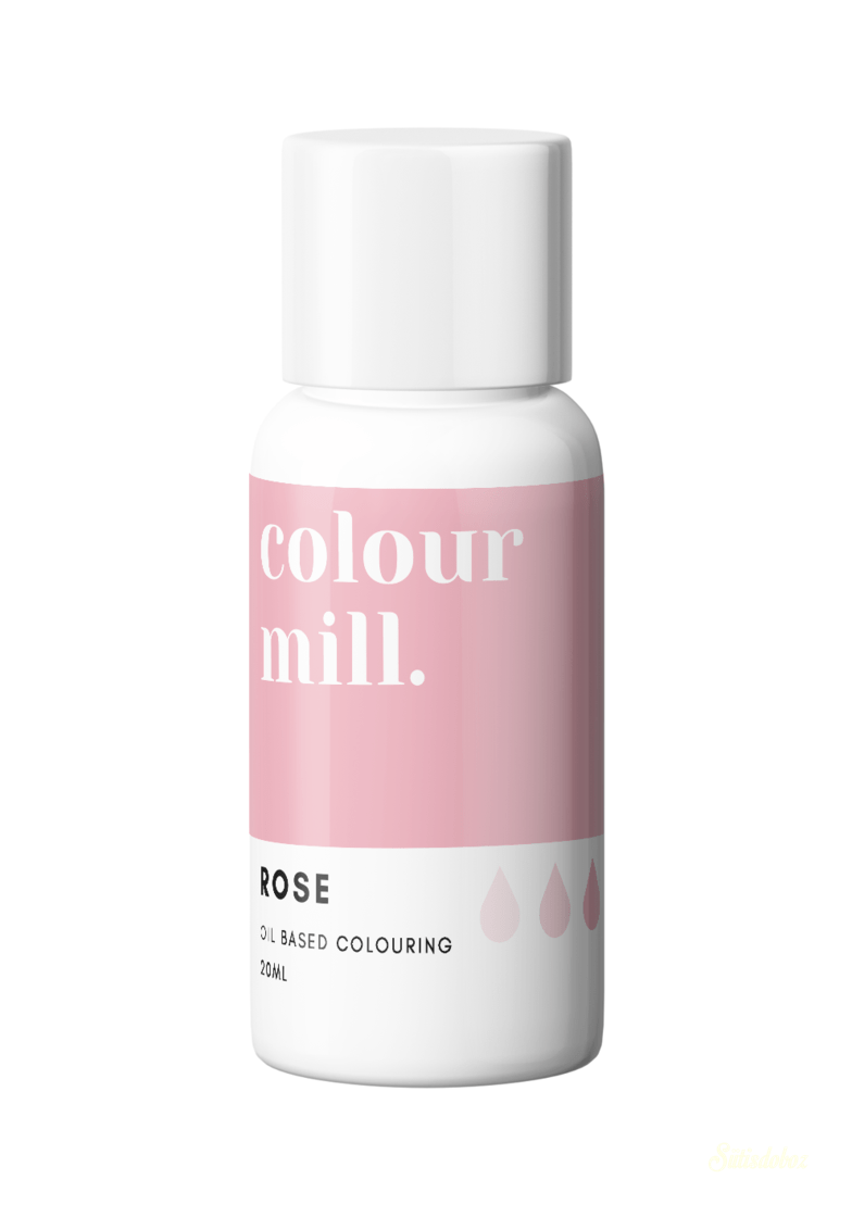 Colour Mill olaj bázisú ételfesték 20ml - Rózsa Rose