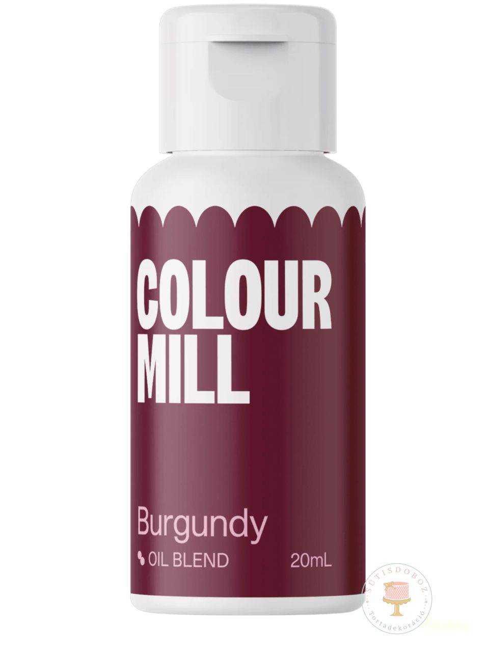 Colour Mill olaj bázisú ételfesték 20ml - Burgundi vörös 