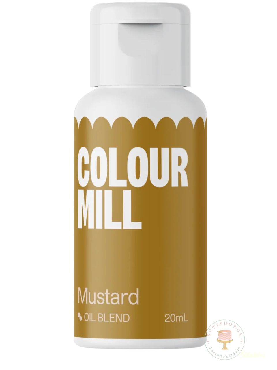 Colour Mill olaj bázisú ételfesték 20ml - Mustársárga