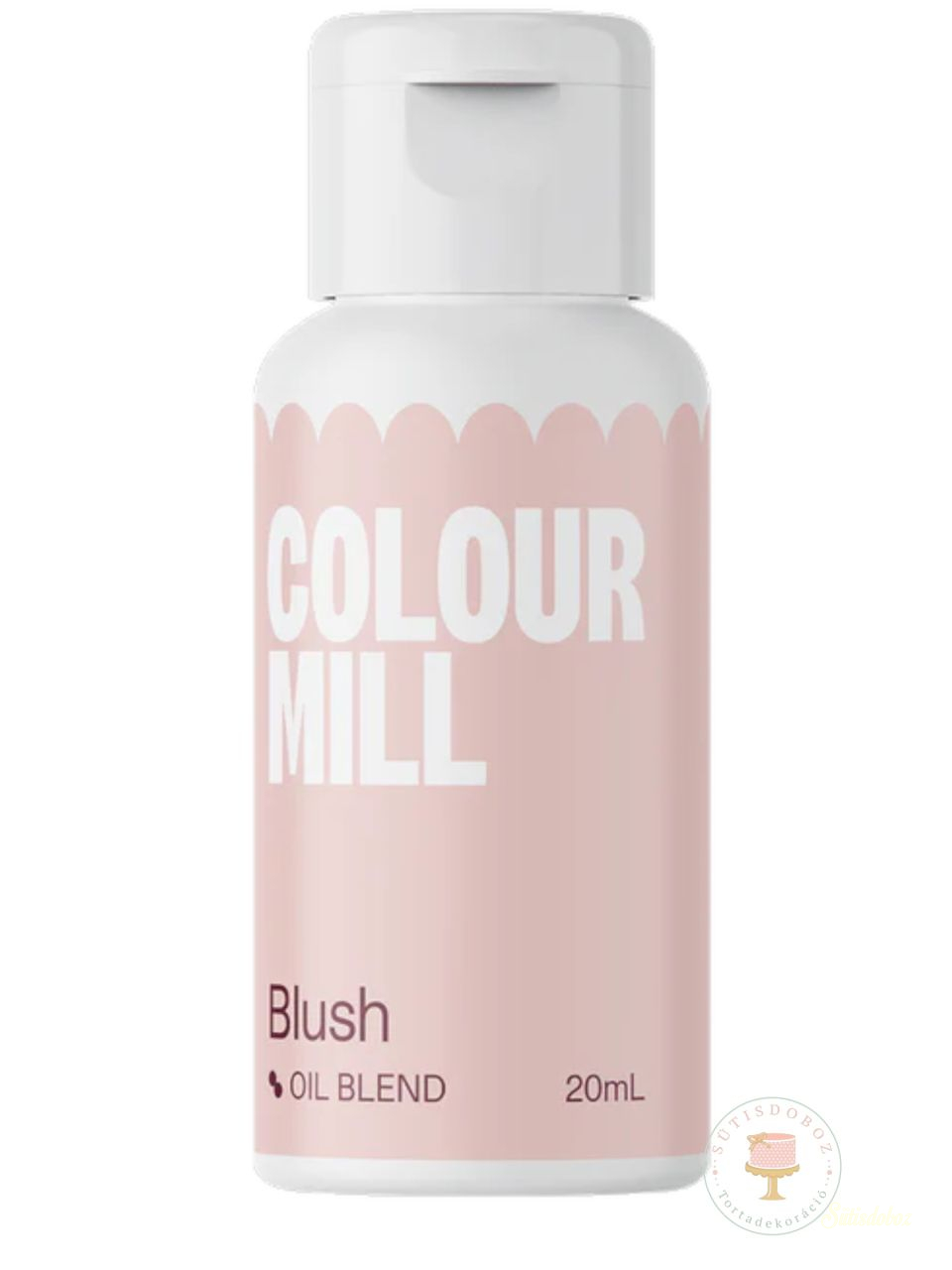 Colour Mill olaj bázisú ételfesték 20ml - Blush hajnalpír rózsaszín