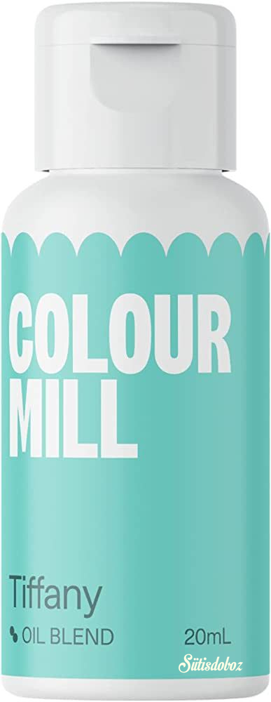 Colour Mill olaj bázisú ételfesték 20ml - Tiffany kékeszöld
