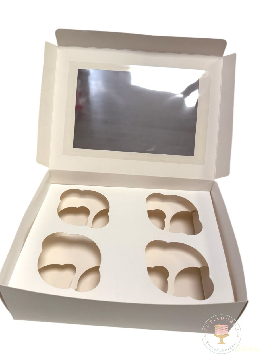 Cupcake doboz CSOMAG 4db-os 10db