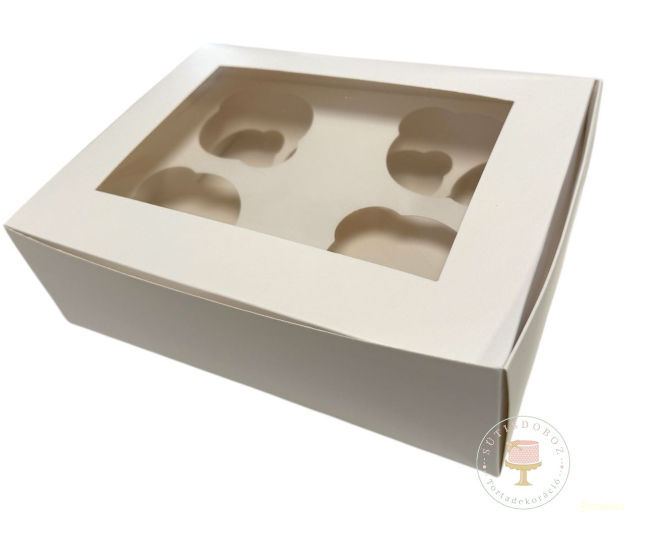 Cupcake doboz CSOMAG 4db-os 10db