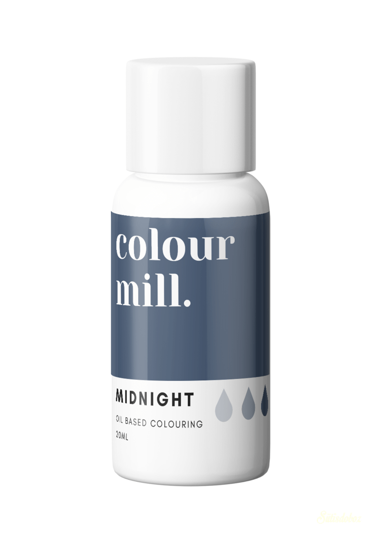 Colour Mill olaj bázisú ételfesték 20 ml - Midnight éjkék