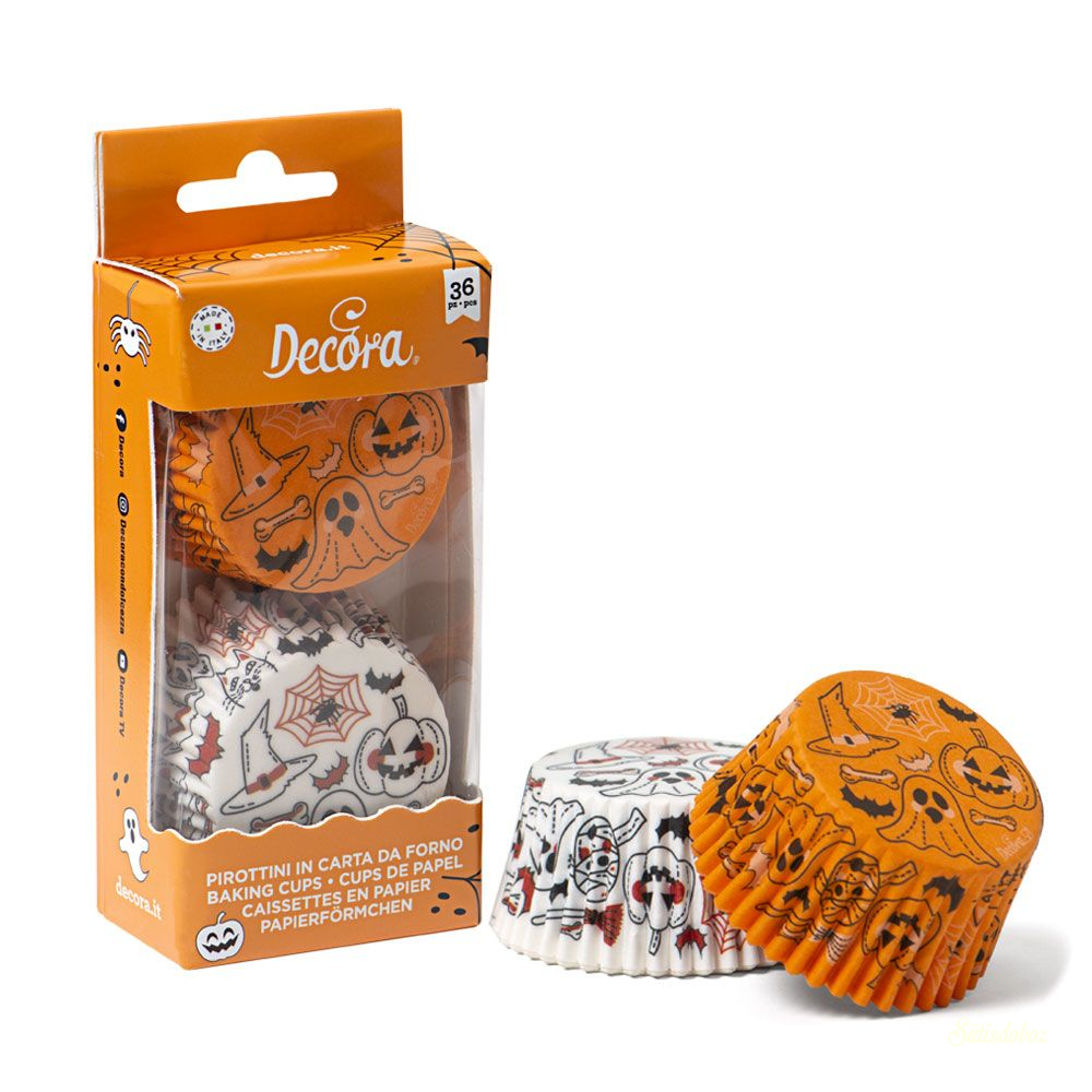Decora muffinkapszli 36db - Halloween