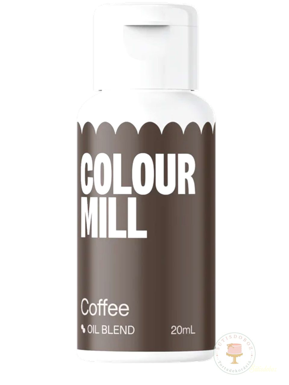 Colour Mill olaj bázisú ételfesték 20ml - Coffee Kávébarna