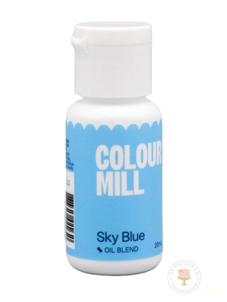 Colour Mill olaj bázisú ételfesték 20ml - Sky Blue Égszínkék