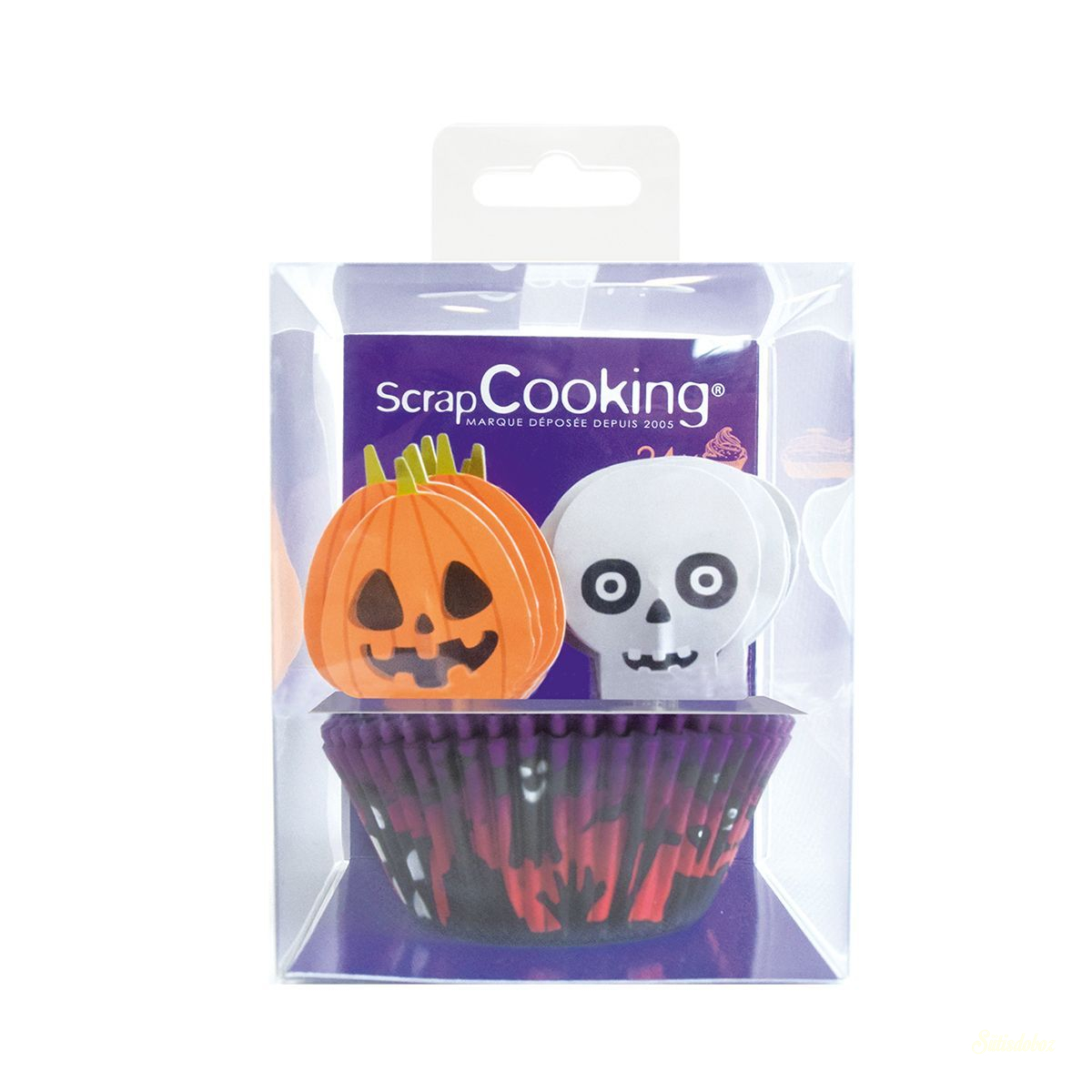 ScrapCooking muffin díszítő szett 24db-os Halloween