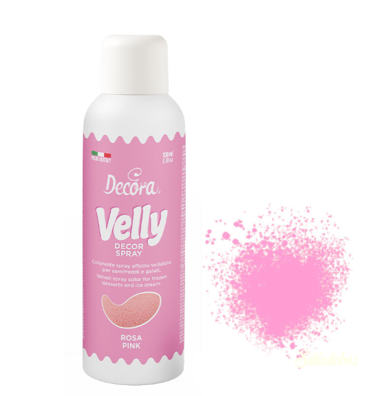 Decora velvet bársony spray - Rózsaszín 100ml