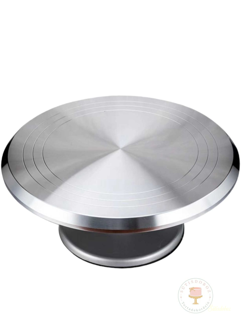 Alumínium forgatható tortaállvány - 30 cm