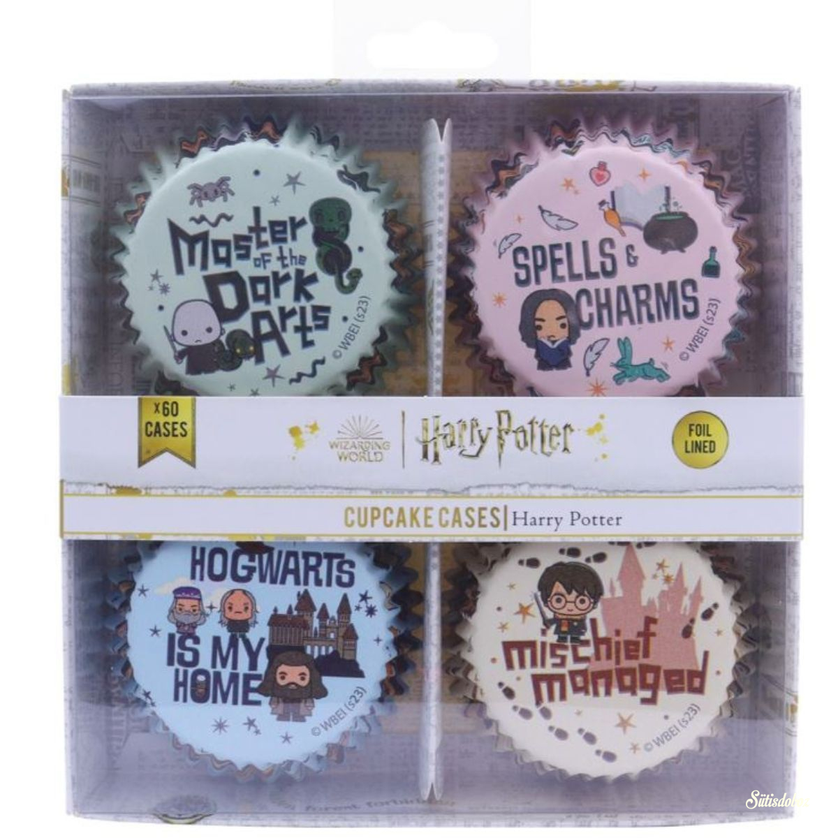 PME muffinkapszli csomag 60 db - Harry Potter