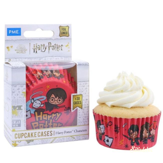 PME fóliás muffinkapszli csomag 30 db - Harry Potter piros 