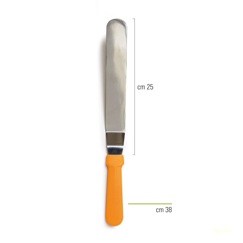 Decora spatula - Hajlított 38 cm