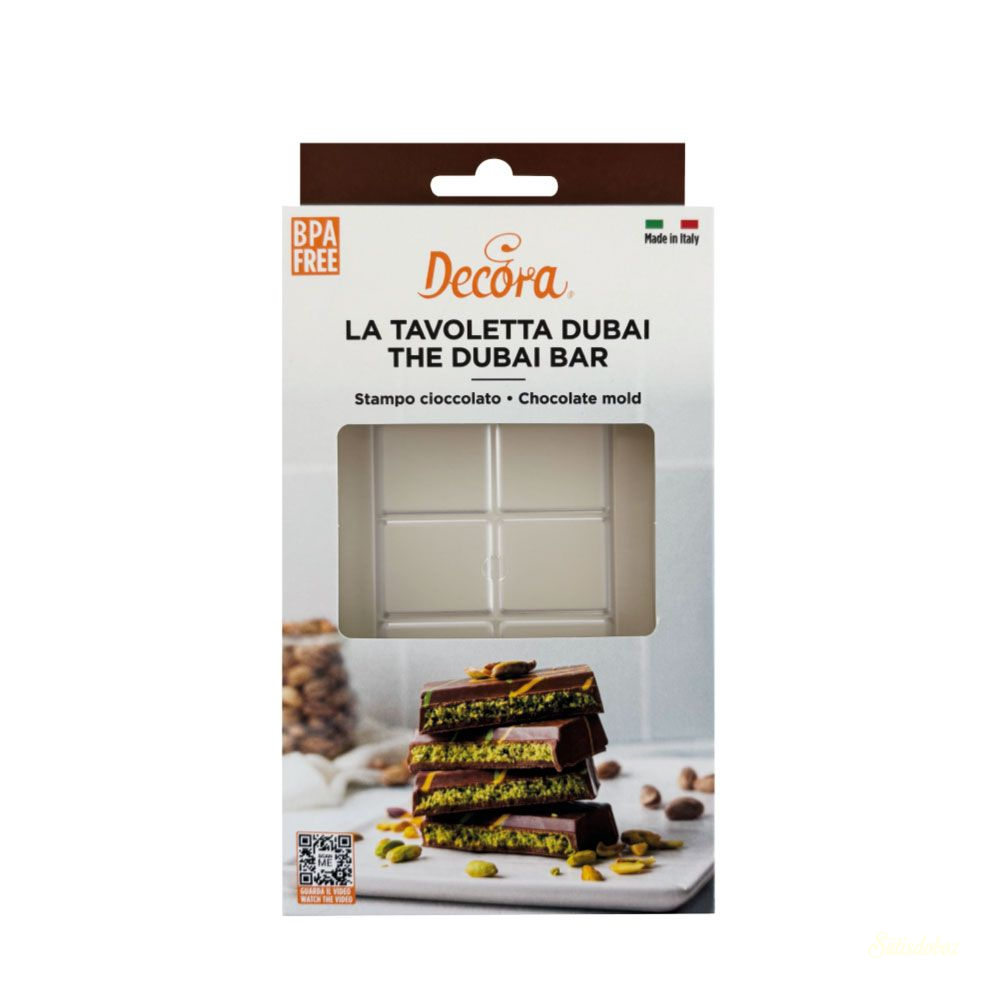 Decora polikarbonát- Dubai csokoládé forma
