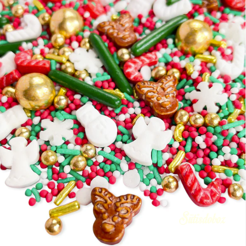Happy sprinkles szórócukor 90 g - Jingle Joy