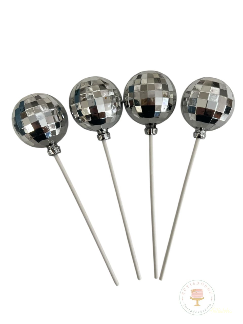 Disco gömb 3cm 4db