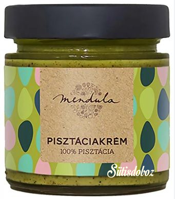 Mendula 100%-os pisztáciakrém/pisztáciavaj 180g